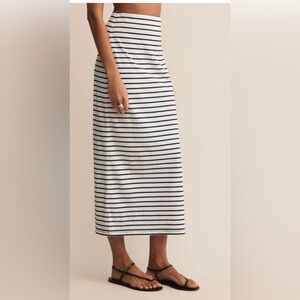 ZSupply Gail Striped Midi Skirt